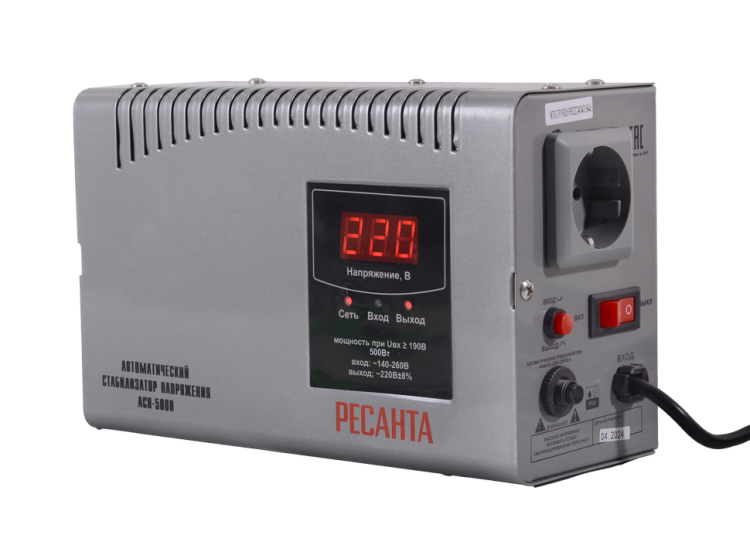 Стабилизатор АСН-500 Н Ресанта